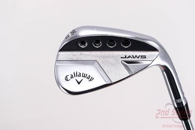 Callaway Jaws Raw Full Toe Chrome Wedge Sand SW 56° 12 Deg Bounce Dynamic Gold Spinner TI 115 Steel Wedge Flex Right Handed 35.25in
