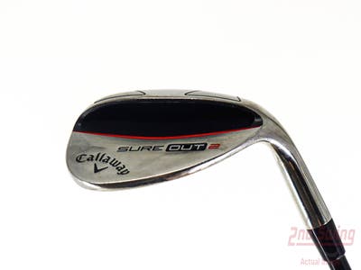 Callaway Sure Out 2 Wedge Lob LW 60° UST Mamiya 65 SURE OUT Steel Wedge Flex Right Handed 34.75in