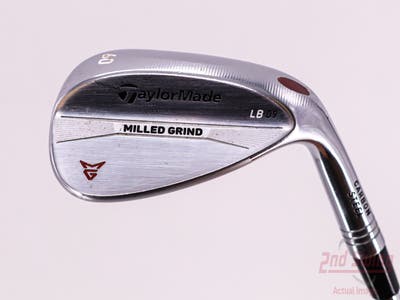TaylorMade Milled Grind Satin Chrome Wedge Lob LW 60° 9 Deg Bounce FST KBS 610 Steel Wedge Flex Right Handed 35.0in