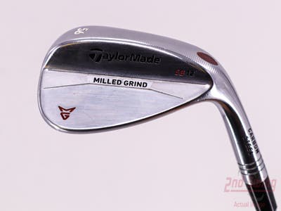 TaylorMade Milled Grind Satin Chrome Wedge Sand SW 56° 12 Deg Bounce FST KBS 610 Steel Wedge Flex Right Handed 35.25in