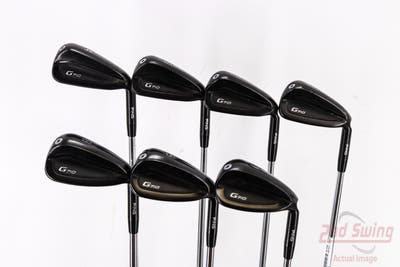 Ping G710 Iron Set 4-PW AWT 2.0 Steel Regular Right Handed Black Dot 38.25in
