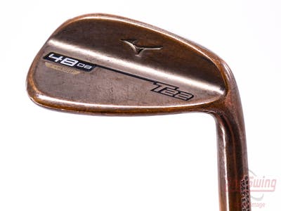 Mizuno T22 Denim Copper Wedge Pitching Wedge PW 48° 8 Deg Bounce S Grind Dynamic Gold Tour Issue S400 Steel Stiff Right Handed 36.25in