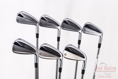 TaylorMade 2021 P790 Iron Set 4-PW FST KBS Tour Lite Steel Regular Right Handed 37.5in