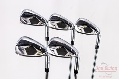 Ping G430 Iron Set 7-PW AW Nippon NS Pro Zelos 7 Steel Senior Right Handed Black Dot 37.25in
