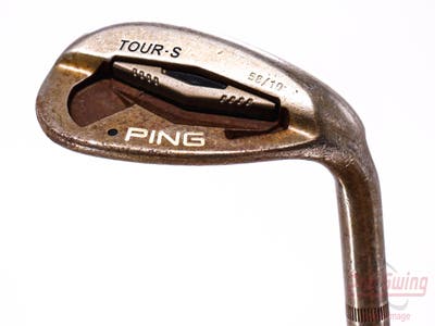 Ping Tour-S Rustique Wedge Lob LW 58° 10 Deg Bounce S Grind True Temper Dynamic Gold S300 Steel Stiff Right Handed Black Dot 35.5in