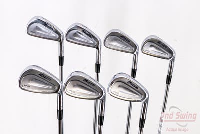 Mizuno MP 60 Iron Set 4-PW Project X Flighted 5.5 Steel Regular Right Handed 38.25in