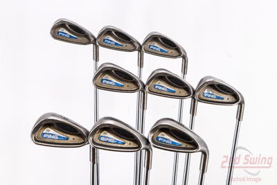 Ping G2 Iron Set 3-PW SW Stock Steel Shaft Steel Regular Right Handed Green Dot 38.5in