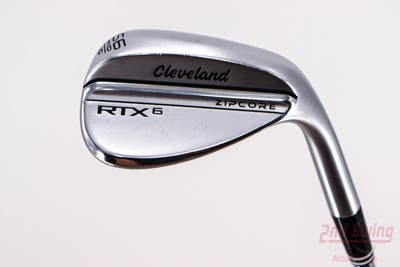 Cleveland RTX 6 ZipCore Tour Satin Wedge Sand SW 56° 10 Deg Bounce FST KBS Tour $-Taper Steel Stiff Right Handed 35.5in