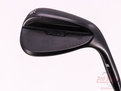 Ping s159 Midnight Wedge Sand SW 56° 12 Deg Bounce S Grind Ping Z-Z115 Steel Wedge Flex Right Handed Black Dot 35.25in