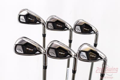 Callaway Rogue ST Max OS Lite Iron Set 6-PW GW UST Mamiya Recoil ESX 460 F3 Graphite Regular Right Handed 38.0in