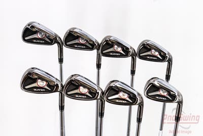 TaylorMade 2009 Burner Iron Set 4-PW AW TM Burner Superfast 85 Steel Stiff Right Handed 40.0in