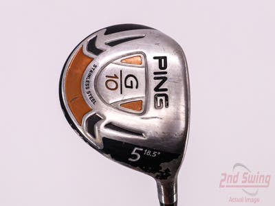 Ping G10 Fairway Wood 5 Wood 5W 18.5° UST Proforce V2 76 Graphite Stiff Right Handed 42.5in