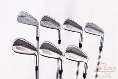 Ping i59 Iron Set 4-PW FST KBS Tour C-Taper Lite Steel X-Stiff Right Handed Red dot 38.5in