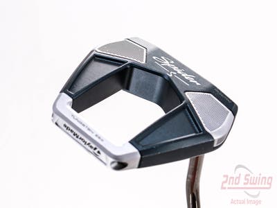 TaylorMade Spider S Navy Putter Slight Arc Steel Right Handed 35.0in
