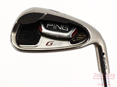 Ping G20 Single Iron Pitching Wedge PW Ping CFS Steel Stiff Right Handed Black Dot 36.0in