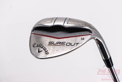 Callaway Sure Out Wedge Sand SW 56° FST KBS Tour 90 Steel Wedge Flex Right Handed 35.75in