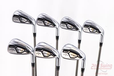 Callaway Apex Iron Set 4-PW UST Mamiya Recoil 460 F4 Graphite Stiff Right Handed 38.5in