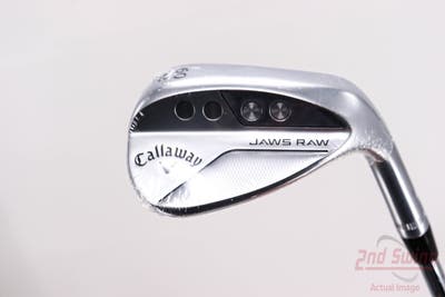 Mint Callaway Jaws Raw Chrome Wedge Lob LW 60° 10 Deg Bounce S Grind Dynamic Gold Spinner TI Steel Wedge Flex Right Handed 34.75in