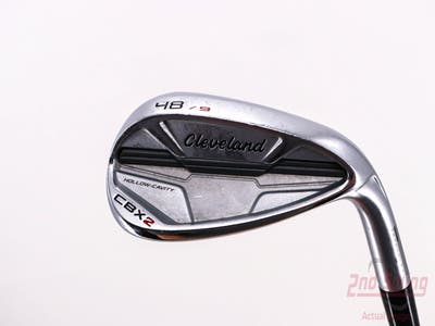 Cleveland CBX 2 Wedge Pitching Wedge PW 48° 9 Deg Bounce Aerotech SteelFiber i70cw Graphite Regular Right Handed 35.5in