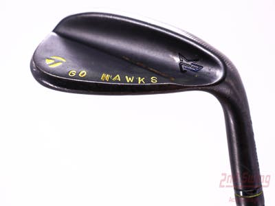 TaylorMade Milled Grind 3 Raw Black Wedge Lob LW 60° 10 Deg Bounce Dynamic Gold Tour Issue S200 Steel Stiff Right Handed 35.0in