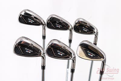 TaylorMade M4 Iron Set 6-PW GW True Temper Dynamic Gold R300 Steel Regular Right Handed 37.75in