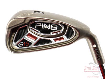 Ping G15 Single Iron 6 Iron Ping AWT Steel Senior Right Handed White Dot 38.5in
