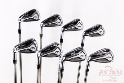 Callaway EPIC Forged Iron Set 5-PW GW UST Mamiya Recoil ESX 460 F3 Graphite Regular Left Handed 39.75in