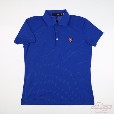 New W/ Logo Womens Ralph Lauren RLX Polo X-Small XS Blue MSRP $110
