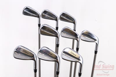 Titleist 2023 T150/T200 Combo Iron Set 3-PW AW Aerotech SteelFiber i95cw Graphite Stiff Right Handed 38.25in