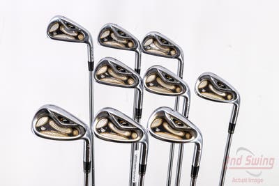 TaylorMade R7 Iron Set 4-PW AW SW True Temper Dynamic Gold S300 Steel Stiff Right Handed 38.0in