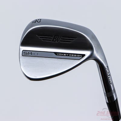 Mint Titleist Vokey SM10 Tour Chrome Wedge Gap GW 52° 8 Deg Bounce F Grind Titleist Vokey BV Steel Wedge Flex Right Handed 35.5in