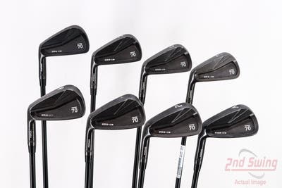 Sub 70 659 CB Forged Black Iron Set 4-PW GW FST KBS 70 Graphite Regular Left Handed 39.0in