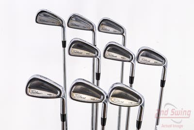 Titleist 690.CB Forged Iron Set 2-PW True Temper Dynamic Gold S300 Steel Stiff Right Handed 39.25in