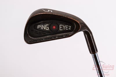 Ping Eye 2 Beryllium Copper Single Iron 5 Iron Stock Steel Shaft Steel Stiff Right Handed Red dot 38.0in