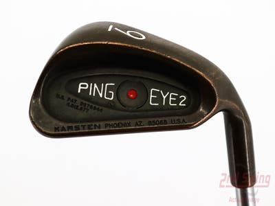 Ping Eye 2 Beryllium Copper Single Iron 9 Iron FST KBS Tour C-Taper 120 Steel Stiff Right Handed Red dot 36.0in