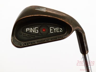 Ping Eye 2 Beryllium Copper Single Iron Pitching Wedge PW FST KBS Tour C-Taper 120 Steel Stiff Right Handed Red dot 35.5in