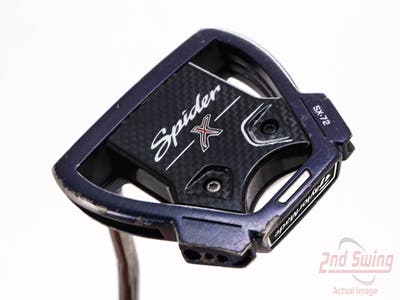 TaylorMade Spider X Navy Single Bend Putter Steel Left Handed 38.0in