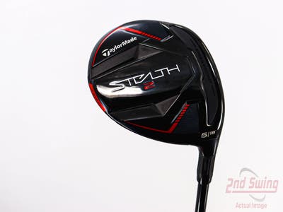 Mint TaylorMade Stealth 2 Fairway Wood 5 Wood 5W 18° Mitsubishi Kai'li Red 65 Graphite Regular Right Handed 43.5in