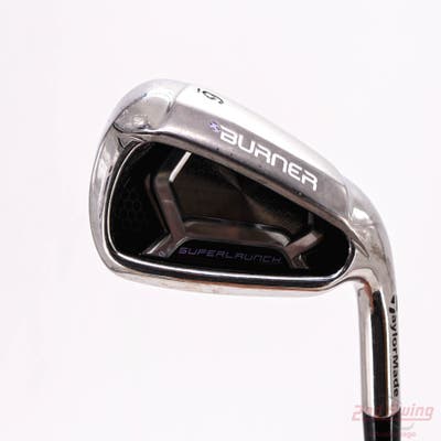 TaylorMade Burner Superlaunch Single Iron 6 Iron Matrix Speed RUL-Z 55 Graphite Ladies Right Handed 36.5in