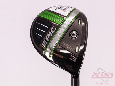 Callaway EPIC Speed Fairway Wood 3 Wood 3W 15° Project X Even Flow Green 65 Graphite Stiff Right Handed 43.0in
