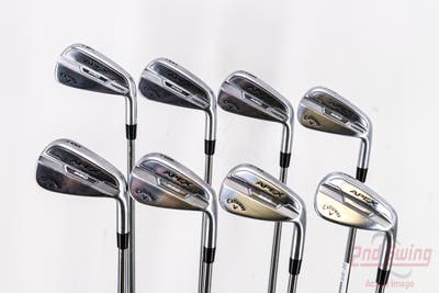 Callaway Apex Pro 21 Iron Set 4-PW AW Project X Rifle 6.5 Steel X-Stiff Right Handed 38.5in