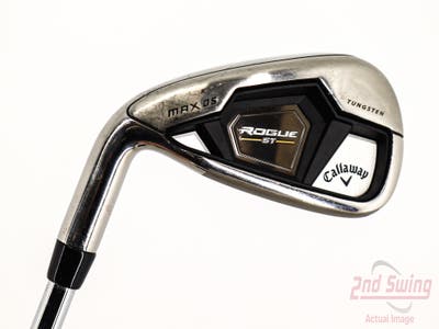 Callaway Rogue ST Max OS Single Iron 6 Iron True Temper Elevate MPH 85 Steel Regular Left Handed 37.5in