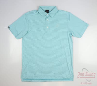 New W/ Logo Mens Dunning Polo Small S Multi MSRP $