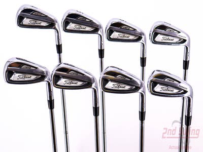 Titleist 714 AP2 Iron Set 4-PW AW True Temper Dynamic Gold S300 Steel Stiff Right Handed 38.0in
