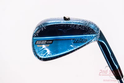 Mint Mizuno T22 Blue Wedge Gap GW 52° 9 Deg Bounce S Grind Dynamic Gold Tour Issue S400 Steel Stiff Right Handed 35.25in