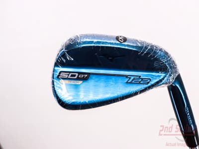 Mint Mizuno T22 Blue Wedge Gap GW 50° 7 Deg Bounce S Grind Dynamic Gold Tour Issue S400 Steel Stiff Right Handed 35.5in