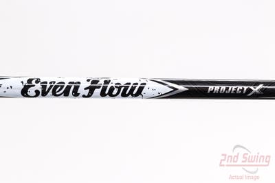 Used W/ Ping RH Adapter Project X EvenFlow Black 75g Driver Shaft Stiff 44.0in