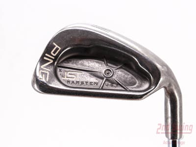 Ping ISI Single Iron Pitching Wedge PW Stock Steel Shaft Steel Regular Right Handed Silver Dot 36.25in