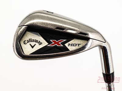 Callaway 2013 X Hot Single Iron Pitching Wedge PW True Temper Speed Step 85 Steel Regular Right Handed 35.75in