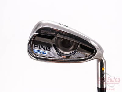 Ping 2016 G Single Iron 8 Iron True Temper XP 95 R300 Steel Regular Right Handed Yellow Dot 36.5in